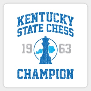 1963 Kentucky State Chess Champion (Variant) Sticker